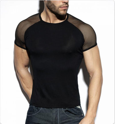 Playera Slim Fit Transpirable con Malla en Hombros - Image 7