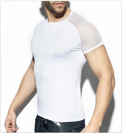 Playera Slim Fit Transpirable con Malla en Hombros - Image 11