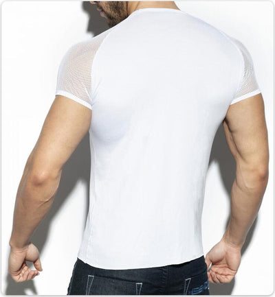 Playera Slim Fit Transpirable con Malla en Hombros - Image 12