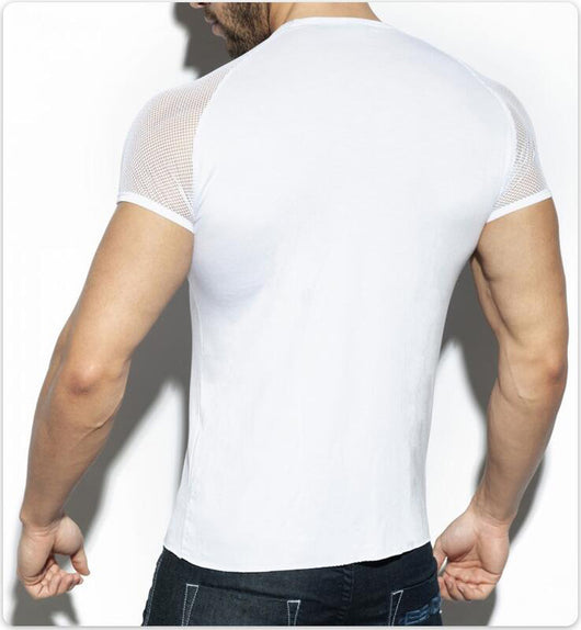 Playera Slim Fit Transpirable con Malla en Hombros - Image 12