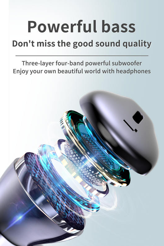 Auriculares Inalámbricos R20 con Bluetooth - Sonido Profundo - Image 13