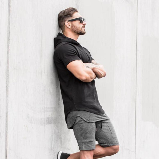 Playera Muscle Slim Fit Hombre Algodón Transpirable Diseño Liso - Image 13