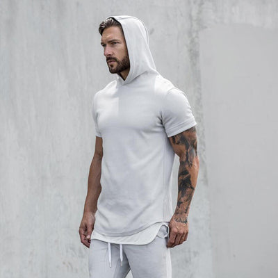 Playera Muscle Slim Fit Hombre Algodón Transpirable Diseño Liso - Image 16