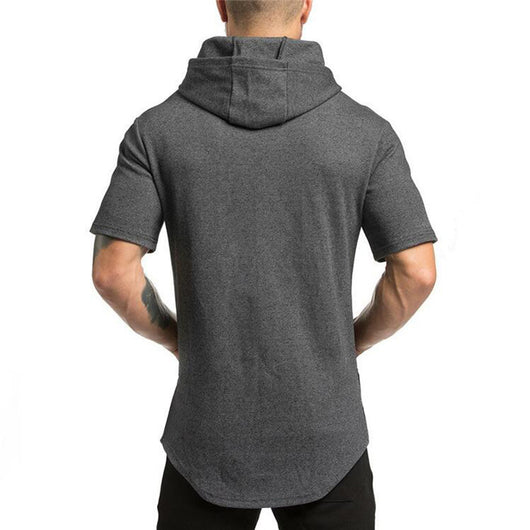Playera Muscle Slim Fit Hombre Algodón Transpirable Diseño Liso - Image 25