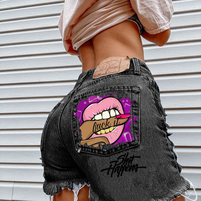 Shorts de Mezclilla Rotos con Detalles Mordidos - Estilo Fashion - Image 10