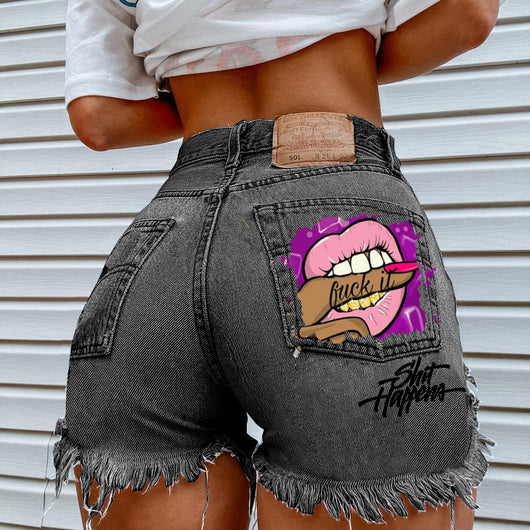 Shorts de Mezclilla Rotos con Detalles Mordidos - Estilo Fashion - Image 11