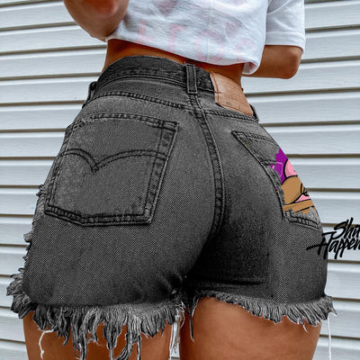 Shorts de Mezclilla Rotos con Detalles Mordidos - Estilo Fashion - Image 13