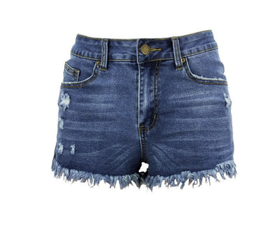 Shorts Atrevidos con Flecos Rasgados y Hebillas en Tobillos - Image 12