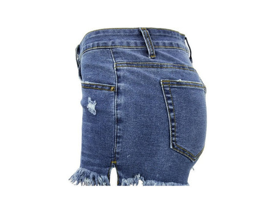 Shorts Atrevidos con Flecos Rasgados y Hebillas en Tobillos - Image 13