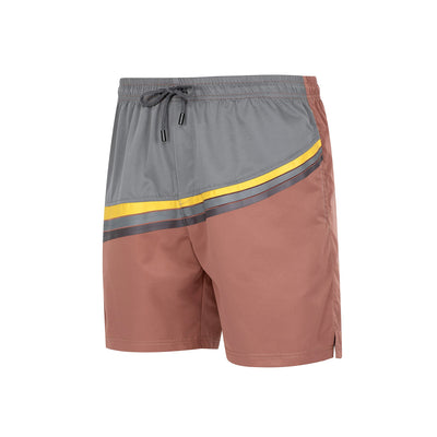 Shorts de Playa Hombre Rayas Casual Diseño Patchwork - Image 13