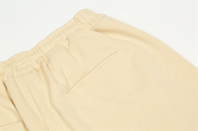Shorts Casuales con Letras Bordadas en Llamas - Image 17