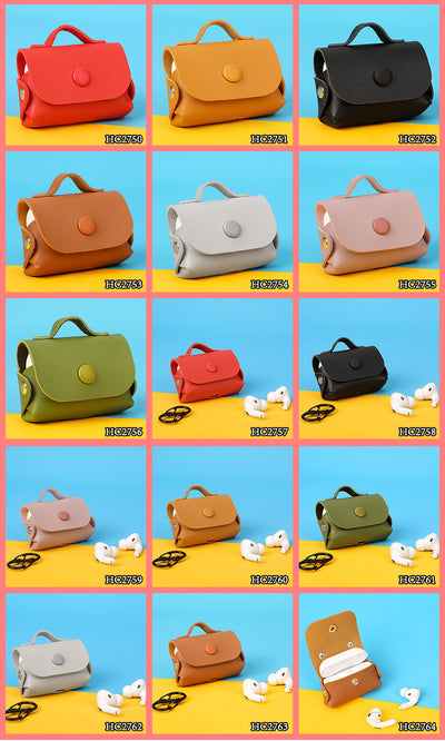 Bolsa de Cuero para Audífonos Tres Generaciones: Elegancia Versátil y Funcional - Image 9