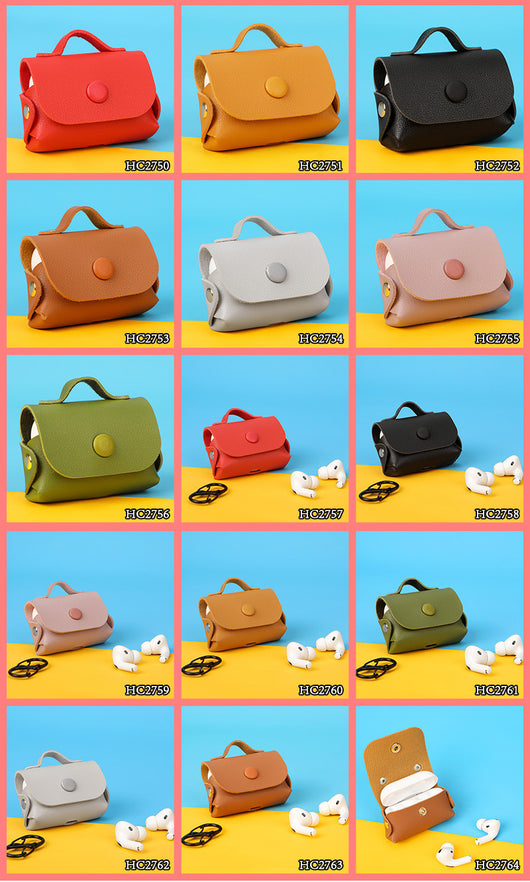Bolsa de Cuero para Audífonos Tres Generaciones: Elegancia Versátil y Funcional - Image 9