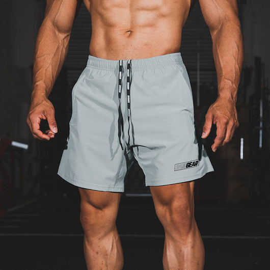Pantalones Cortos Deportivos Hombre Ajuste Holgado Secado Rápido - Image 9