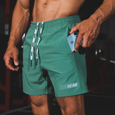 Pantalones Cortos Deportivos Hombre Ajuste Holgado Secado Rápido - Image 12