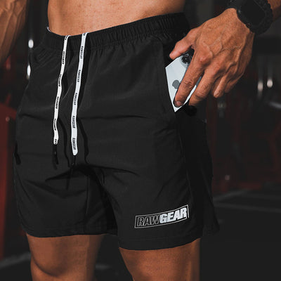 Pantalones Cortos Deportivos Hombre Ajuste Holgado Secado Rápido - Image 14