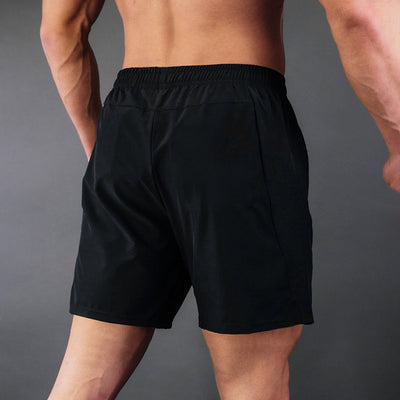 Pantalones Cortos Deportivos Hombre Ajuste Holgado Secado Rápido - Image 15