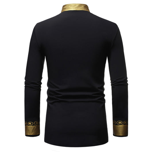 Suéter Tipo Polo Cuello Alto para Hombre - Colección Otoño - Image 16