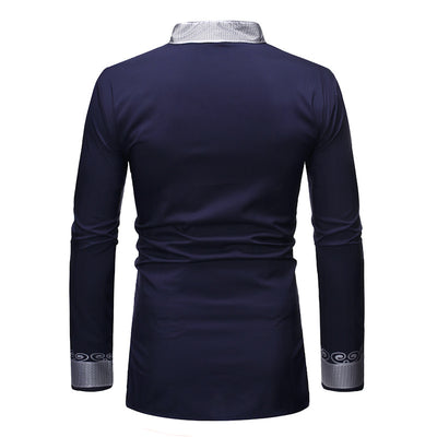 Suéter Tipo Polo Cuello Alto para Hombre - Colección Otoño - Image 20