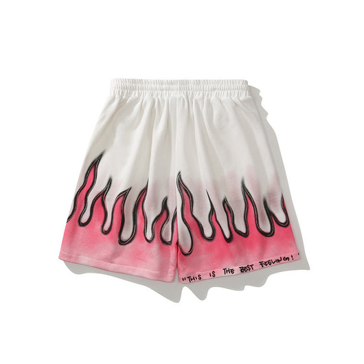 Shorts Deportivos Street Flame con Diseño Graffiti Urbano - Image 13
