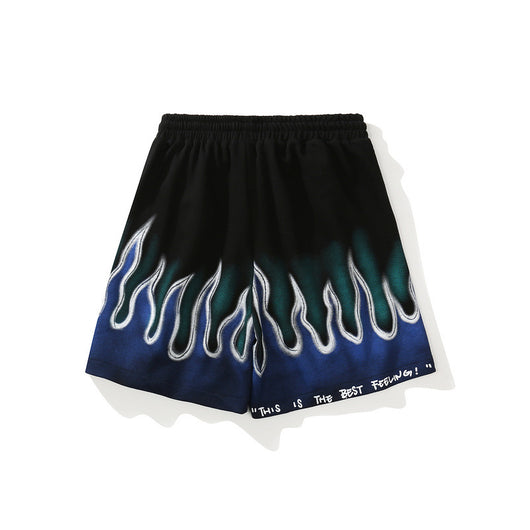 Shorts Deportivos Street Flame con Diseño Graffiti Urbano - Image 15