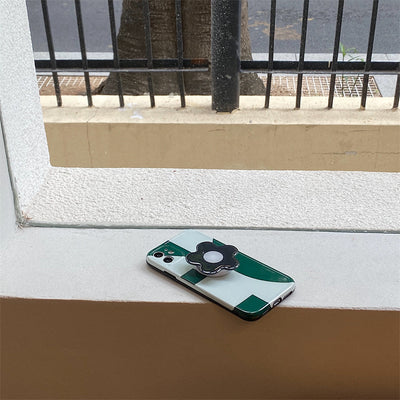 Funda para Celular Geométrica Verde Oscuro con Soporte - Image 19