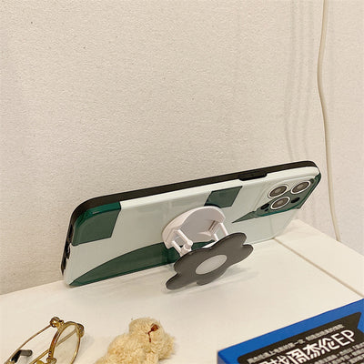 Funda para Celular Geométrica Verde Oscuro con Soporte - Image 22