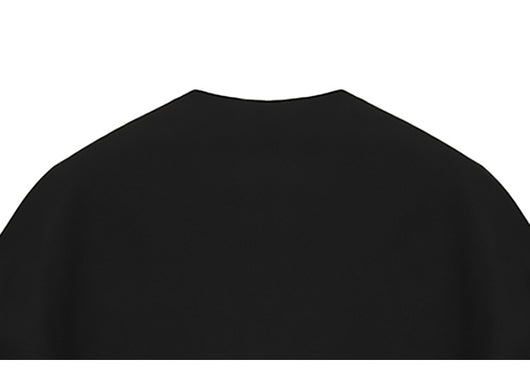 Blusa Suelta Azul Marino con Cuello Bordado de Manga Corta - Image 10