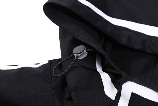 Chamarra Hoodie Graffiti con Líneas de Gancho - Tendencia Japonesa Primavera - Image 17
