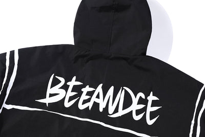 Chamarra Hoodie Graffiti con Líneas de Gancho - Tendencia Japonesa Primavera - Image 25