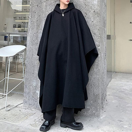 Abrigo Capucha Hombre Streetwear Punk Oversize - Image 8