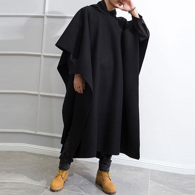 Abrigo Capucha Hombre Streetwear Punk Oversize - Image 9