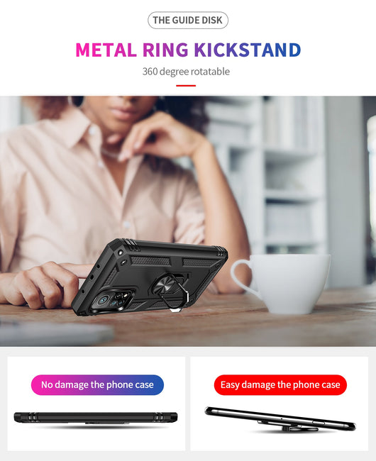 Funda Protectora con Anillo Magnético Anti-caídas para Celular - Image 14