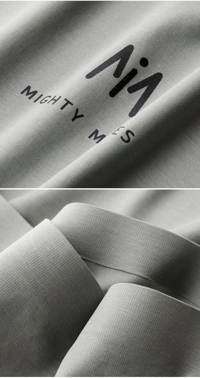 Camiseta Casual Hombre Manga Corta Algodón Mercerizado Estilo Coreano - Image 9