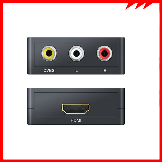 Convertidor Adaptador de HDMI a RCA AV Full HD 1080p - Image 8