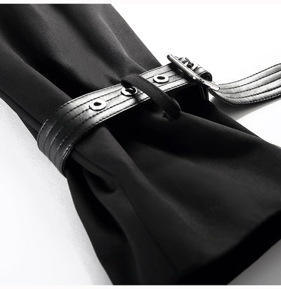 Gabardina Retro con Combinación de Colores Estilo Británico para Mujer - Image 19