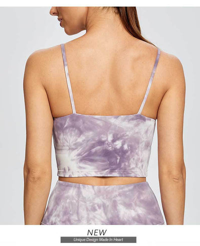 Pantalones Yoga Cintura Alta Tie Dye sin Marcas Incómodas - Image 15