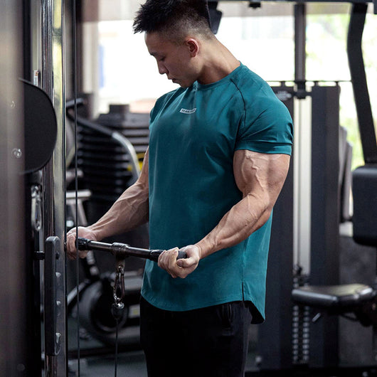 Playera Deportiva Manga Corta Hombre Stretch Absorbente Cuello Redondo - Image 31