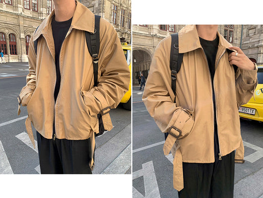 Chaqueta Corta Casual para Hombre - Estilo Moderno y Versátil - Image 14