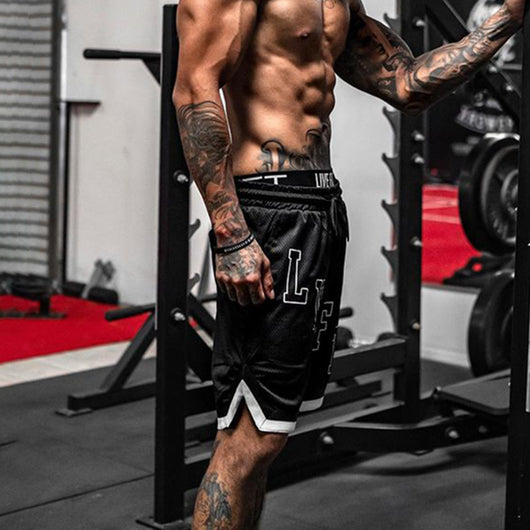 Shorts Deportivos Holgados de Secado Rápido para Hombre - Image 13