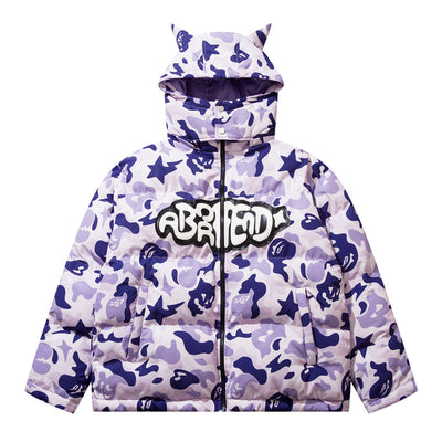 Traje de Algodón Camuflaje con Bordado de Alfabeto Imp - Image 9