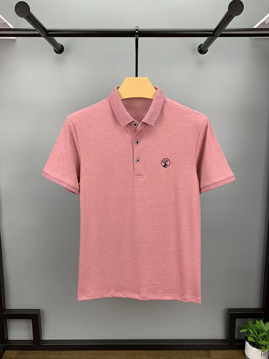 Polo Manga Corta Hombre Algodón Puro con Estampa Cabeza de Ciervo - Image 7