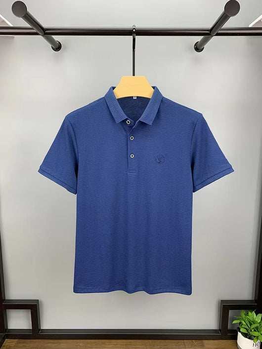 Polo Manga Corta Hombre Algodón Puro con Estampa Cabeza de Ciervo - Image 9