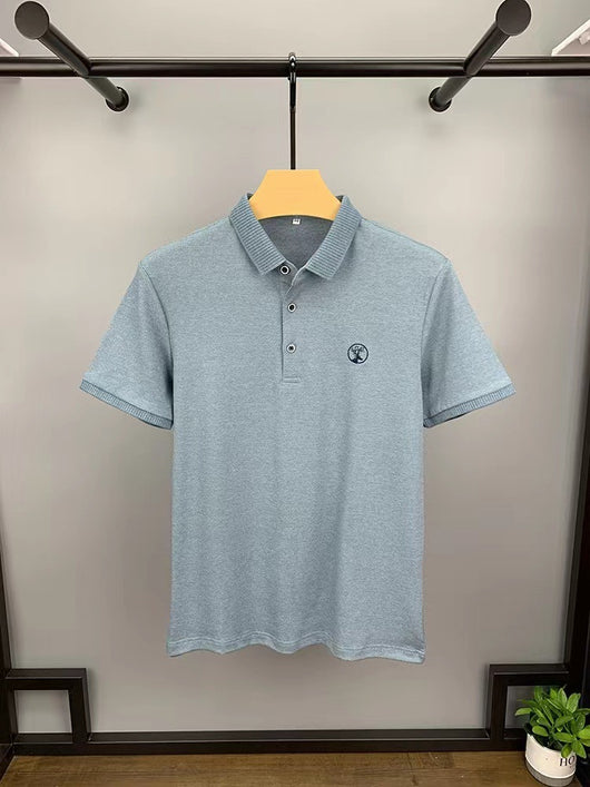 Polo Manga Corta Hombre Algodón Puro con Estampa Cabeza de Ciervo - Image 10