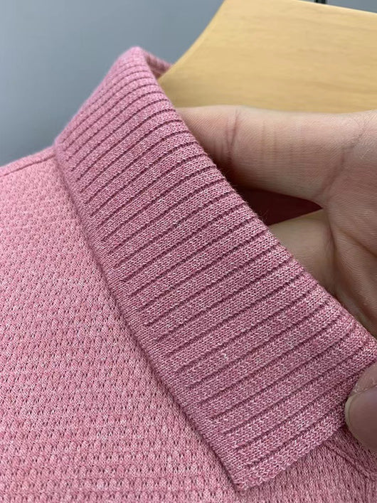 Polo Manga Corta Hombre Algodón Puro con Estampa Cabeza de Ciervo - Image 16