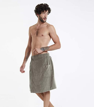 Bata de Toalla para Hombre con Cierre Velcro y Bolsillo - Image 20