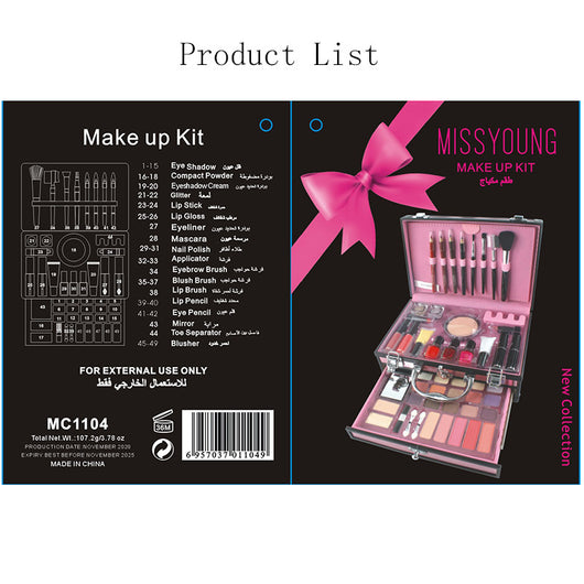 Set Completo de Maquillaje y Diseño de Uñas para Niñas - Image 6