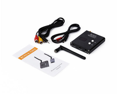 Receptor FPV Rc832 5.8G 40 Canales para Video Aéreo de Alta Fidelidad - Image 8