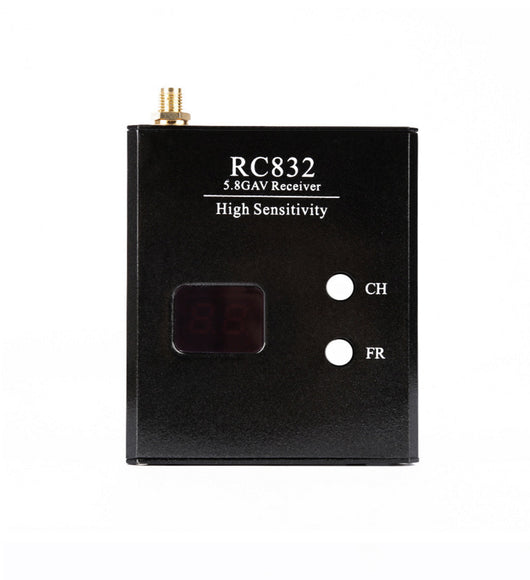 Receptor FPV Rc832 5.8G 40 Canales para Video Aéreo de Alta Fidelidad - Image 11