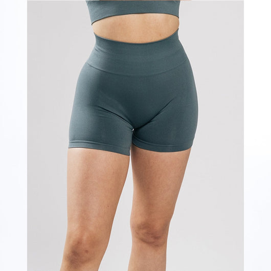 Shorts Deportivos Levanta Glúteos de Cintura Alta con Compresión Elástica - Image 31